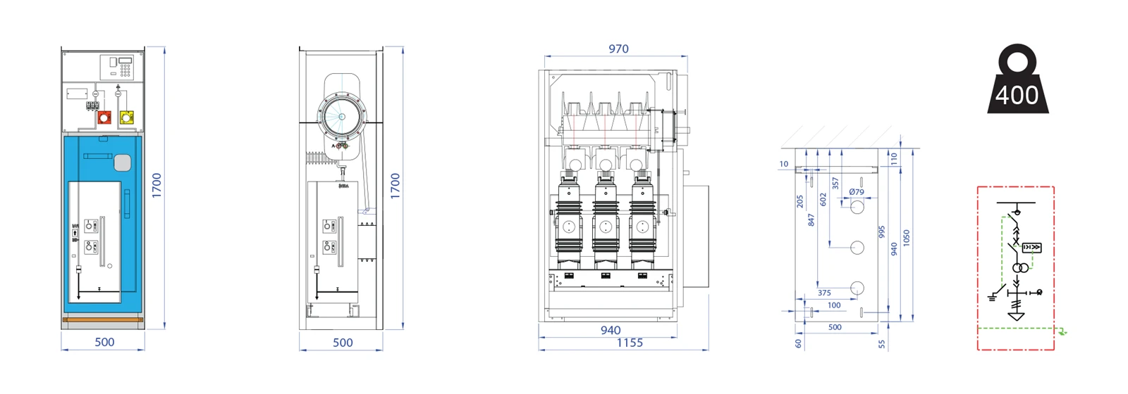 Air-insulated-switchgear