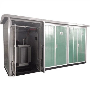 200 650 Sous-station de transformation compacte de distribution préfabriquée Kva Box