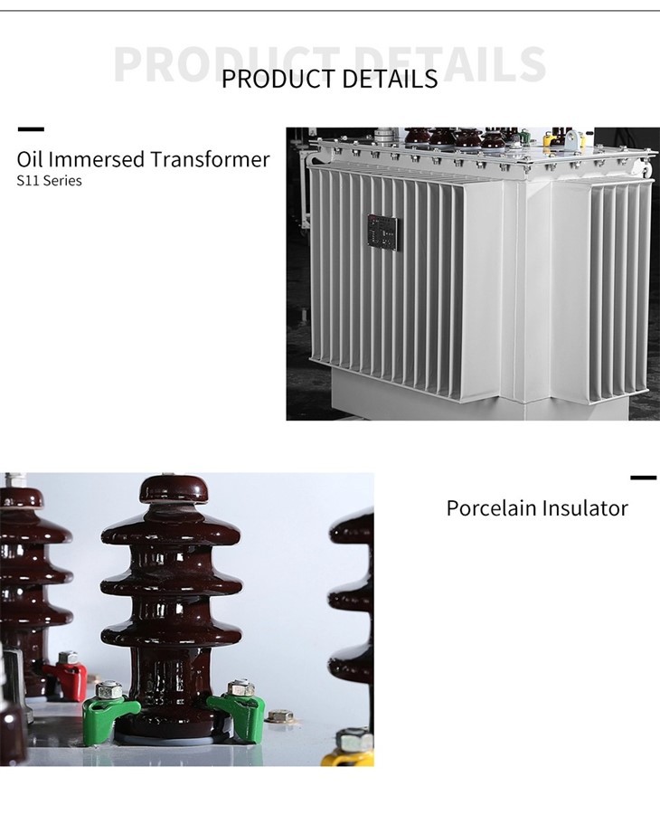 100 Kva 3 Phase H61 Oil Transformer